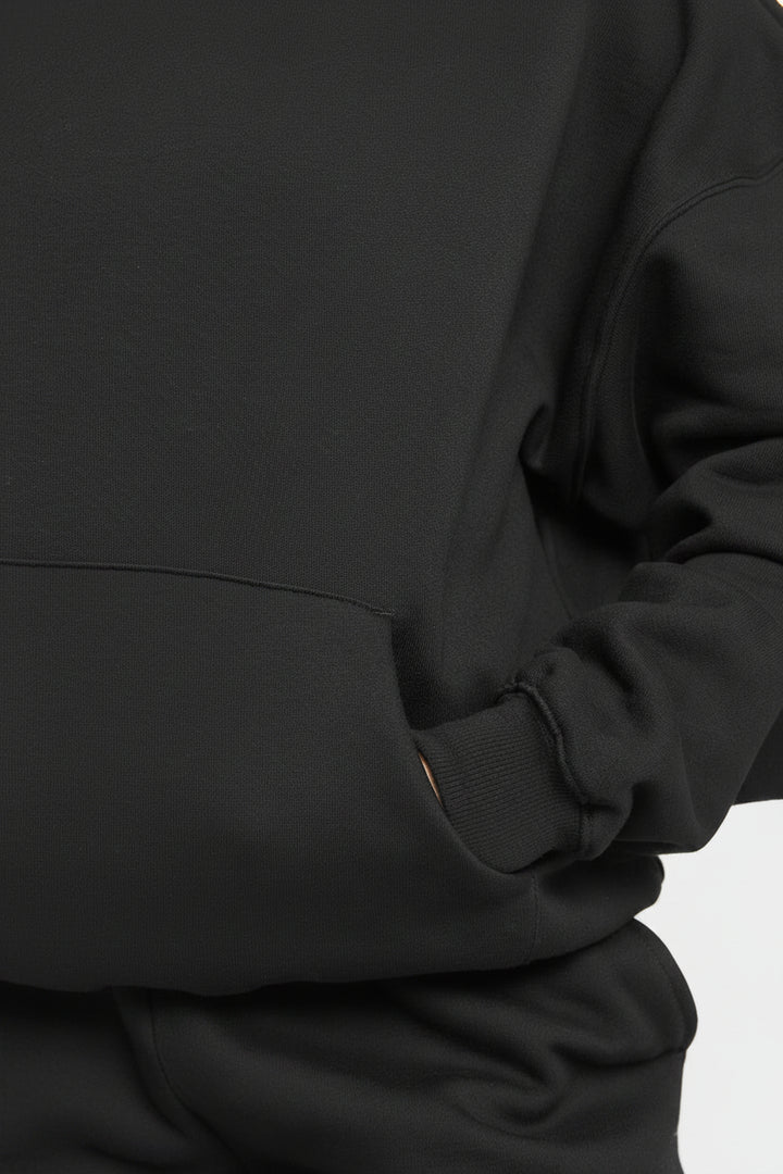Vorti Premium Oversized Hoodie - Black