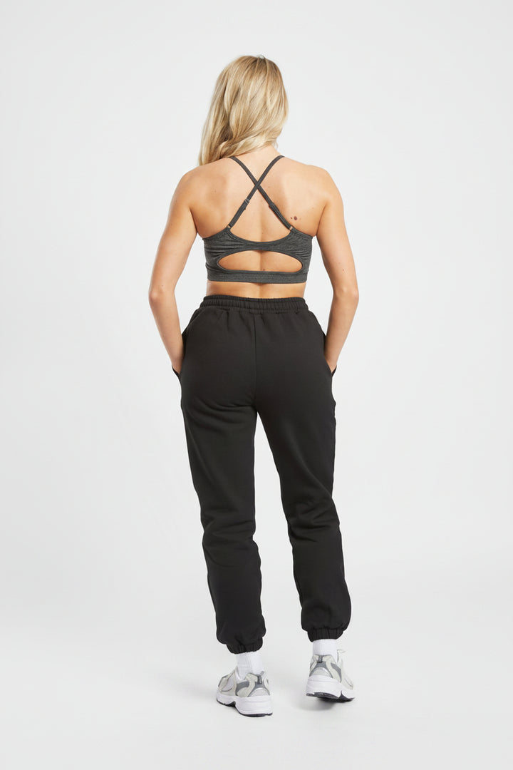 Vorti Premium Oversized Joggers - Black