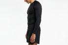 Vorti Compression Long Sleeve - Black Singlets - Men - Vorti