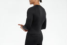 Vorti Compression Long Sleeve - Black Singlets - Men - Vorti