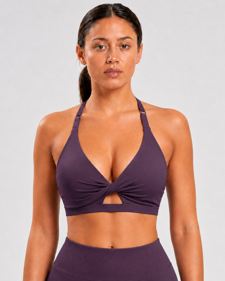 Vorti Litvia Twist Front Sports Bra