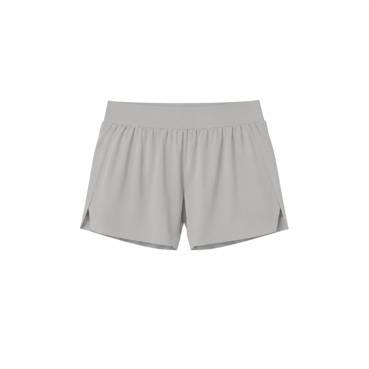 W026. Aerotex™ Side Split Run Short - Slate Grey