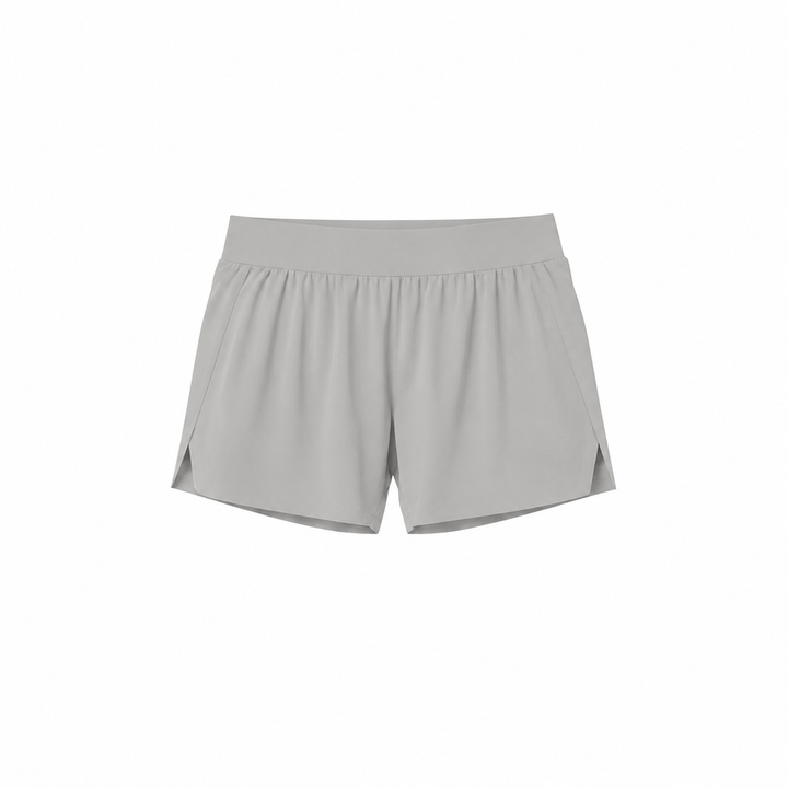 Vorti Side Split Run Short - Slate Grey
