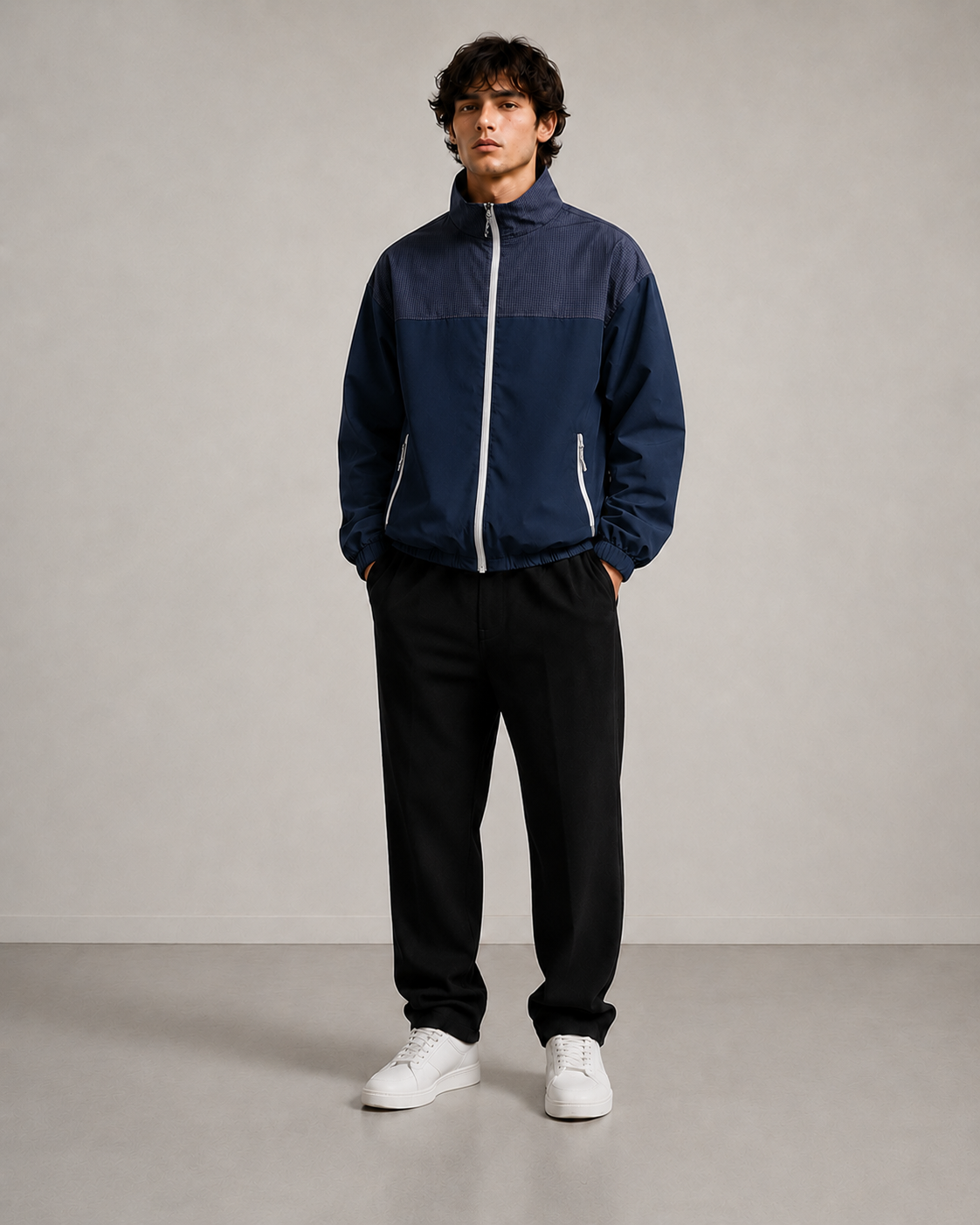 Vorti DriCore Full Zip – Cinzento Ardósia