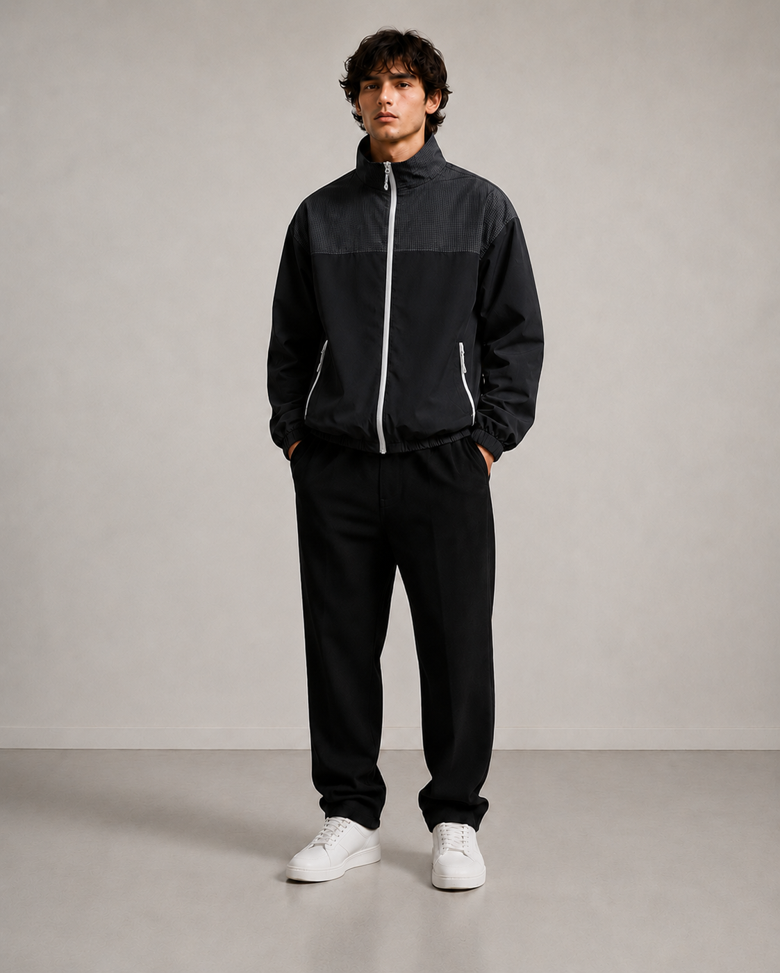 Vorti DriCore Full Zip – Cinzento Ardósia