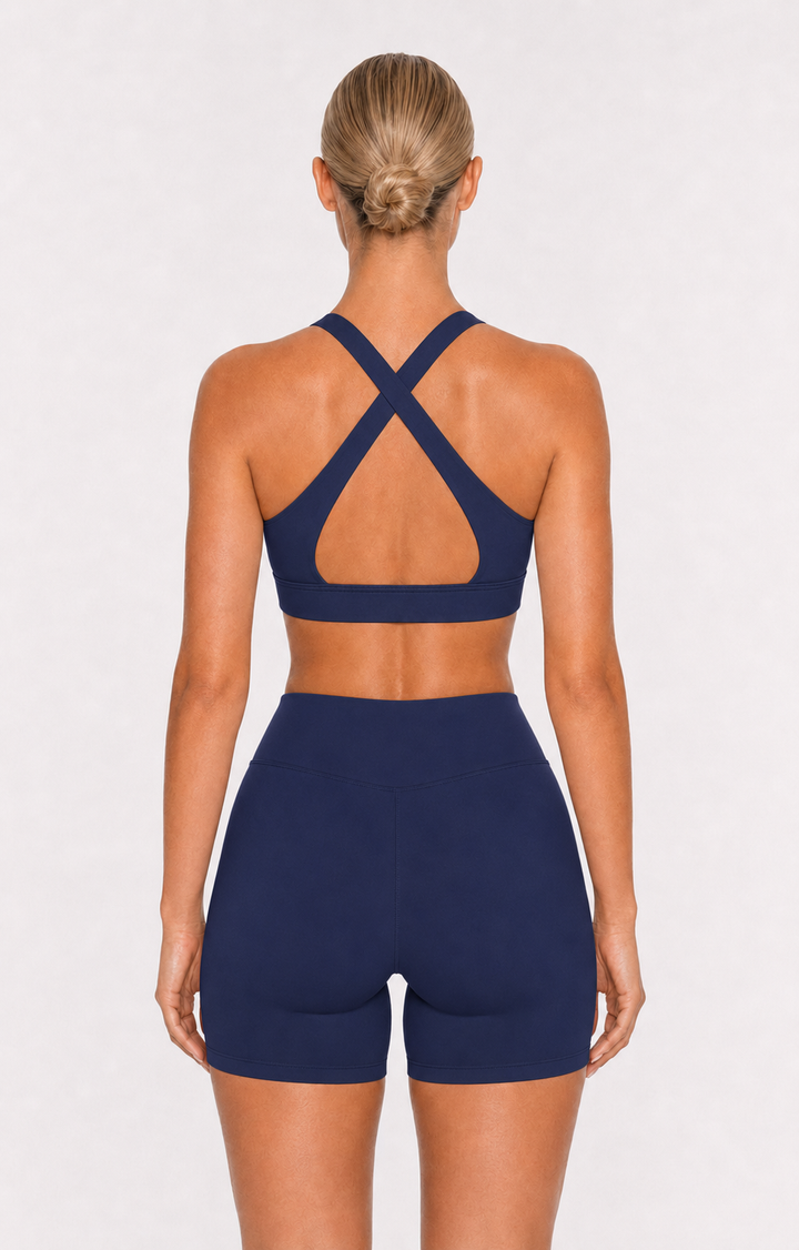 Vorti Deep V Neck Sports Bra