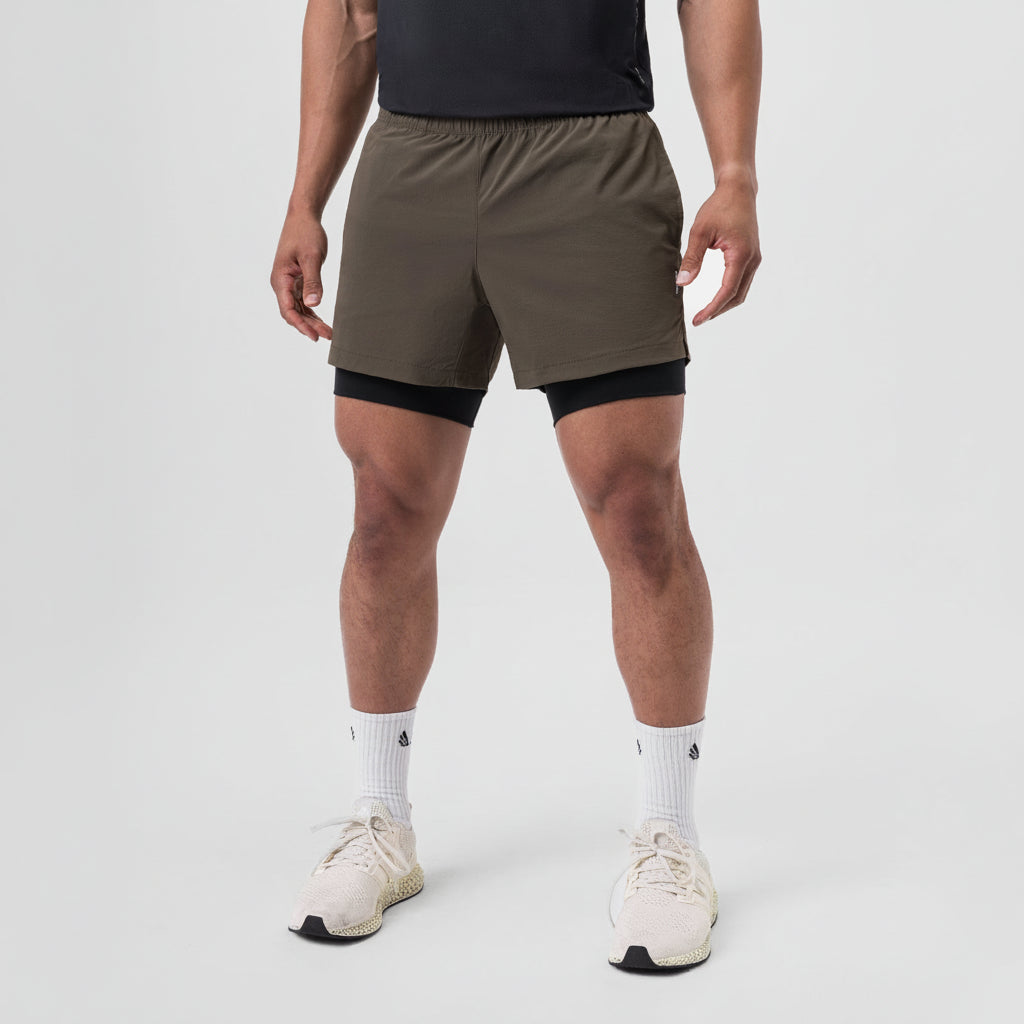 Vorti Liner Short - Deep Taupe
