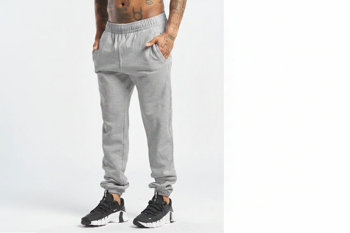 Vorti Season II Joggers - Heather Light Grey
