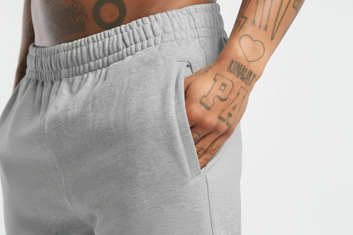 Vorti Season II Joggers - Heather Light Grey