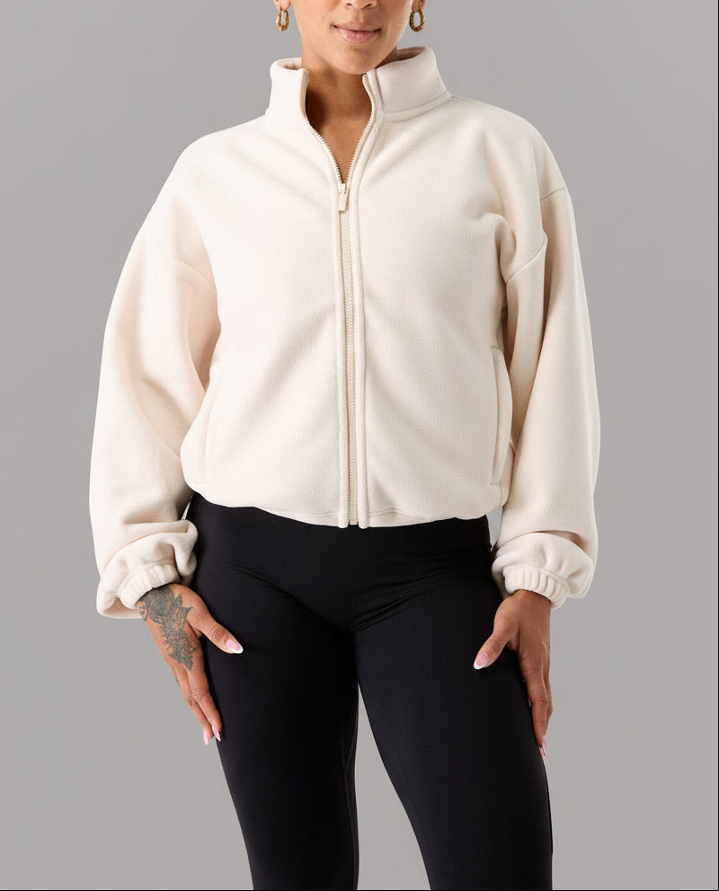 Vorti Fleece Jacket - Cream