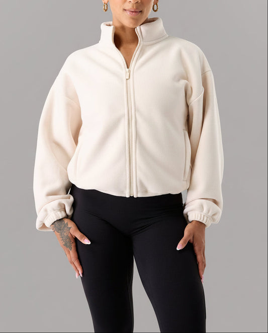 Vorti Fleece Jacket - Cream
