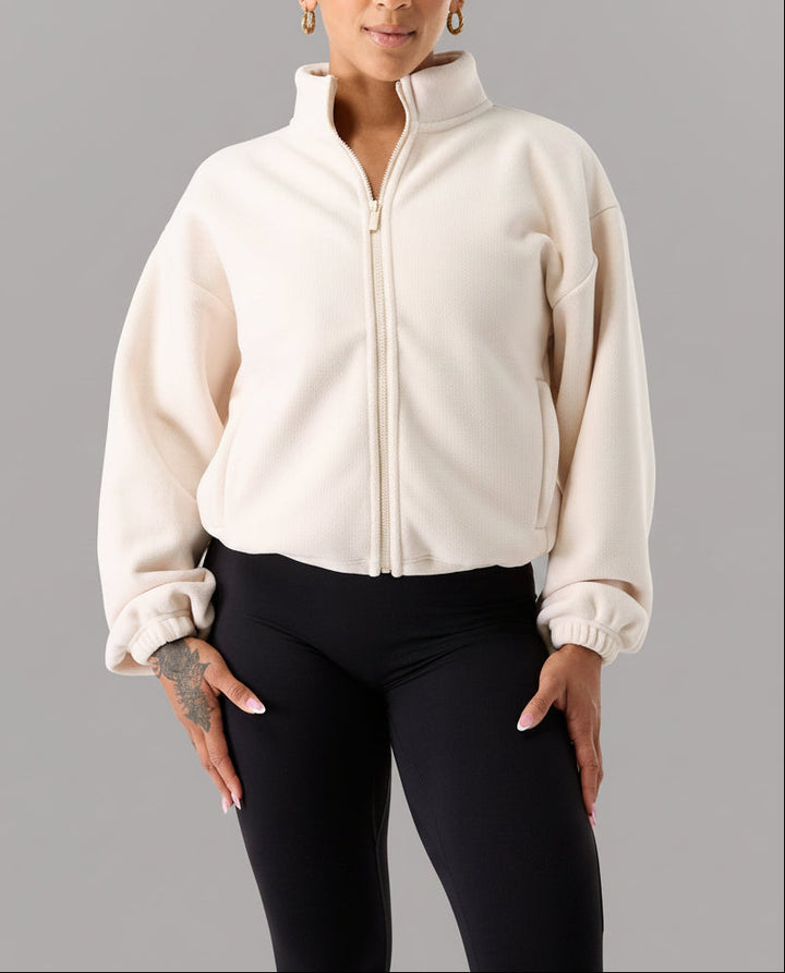Vorti Fleece Jacket - Cream