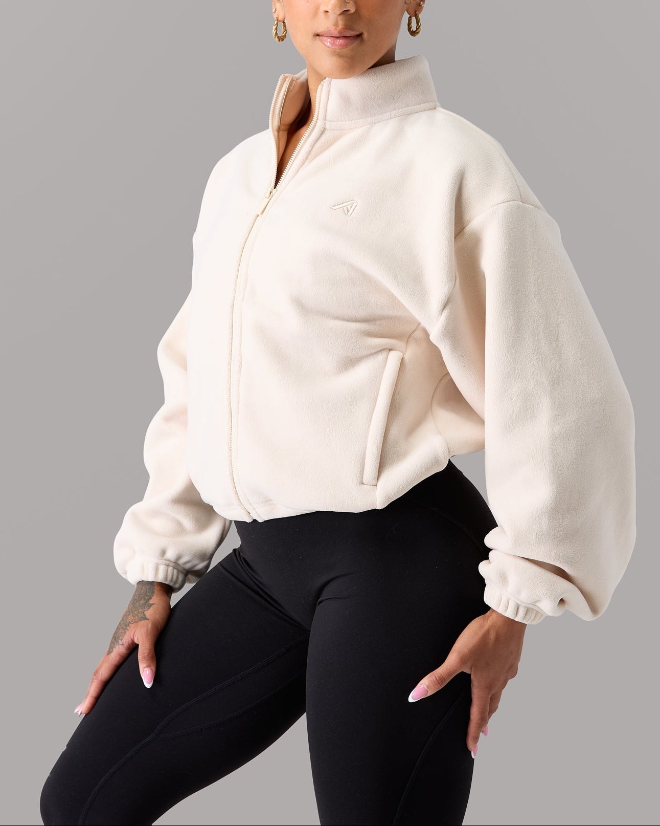 Vorti Fleece Jacket - Cream