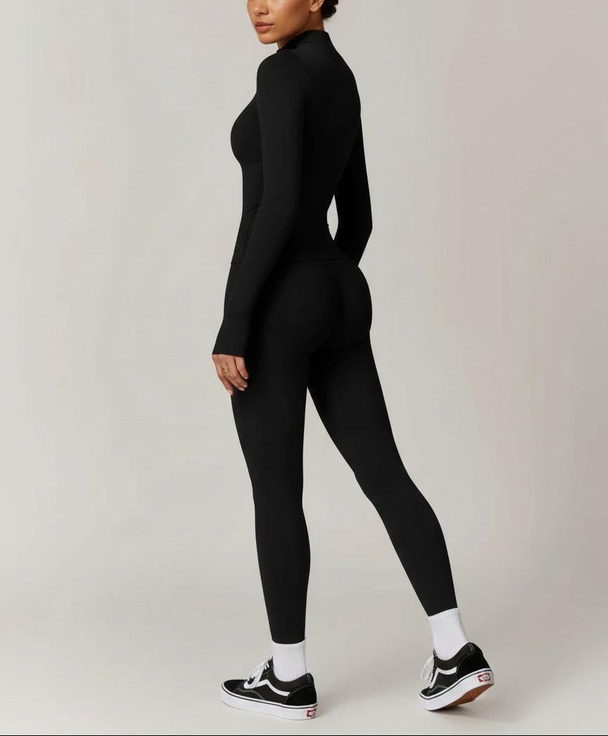 Vorti Zip Sculpt Set — Jacket & Leggings