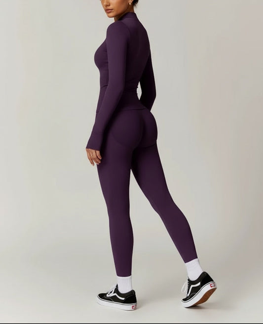 Vorti Zip Sculpt Set — Jacket & Leggings