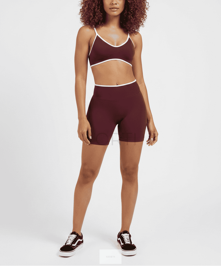 Vorti Ribbed Seamless Set — Top & Leggings