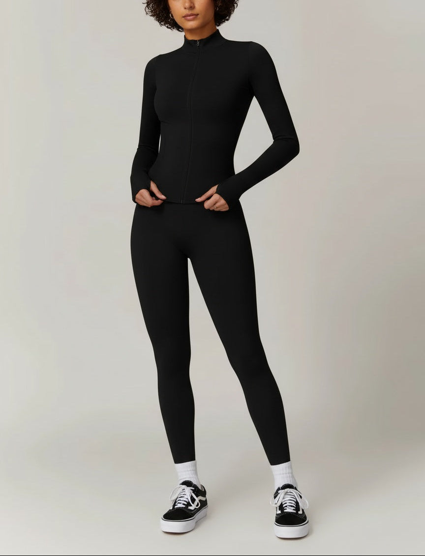 Vorti Zip Sculpt Set — Jacket & Leggings