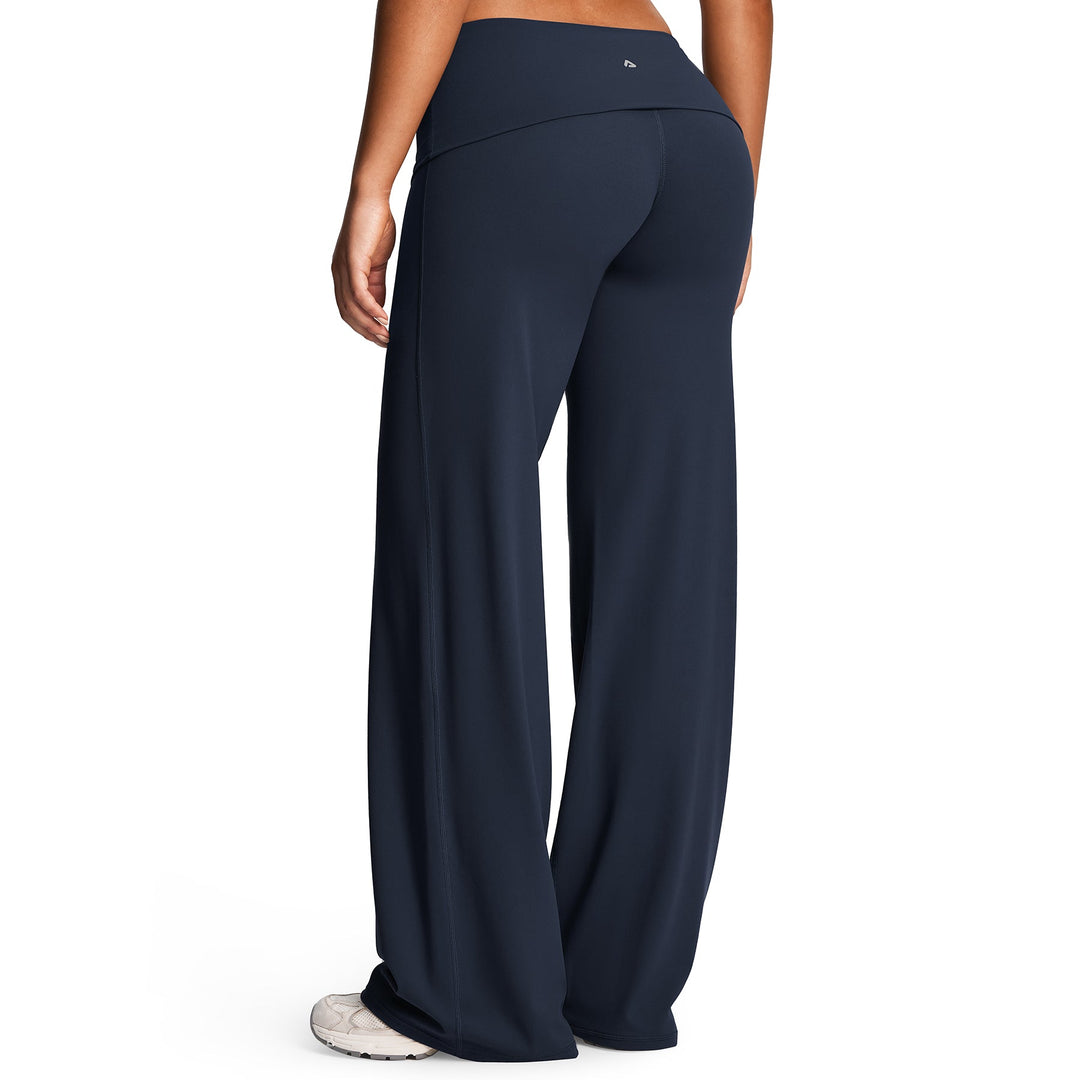 Vorti Fold-Over Wide Leg Bottoms 33