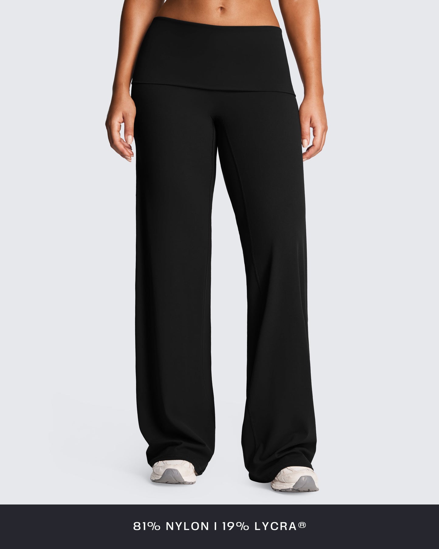 Vorti Fold-Over Wide Leg Bottoms 35"
