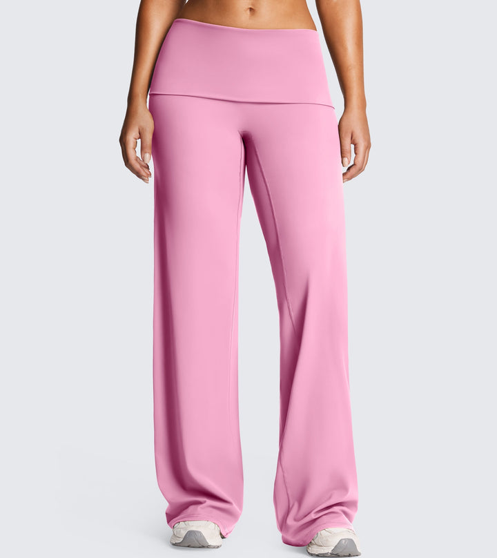 Vorti Fold-Over Wide Leg Bottoms 33