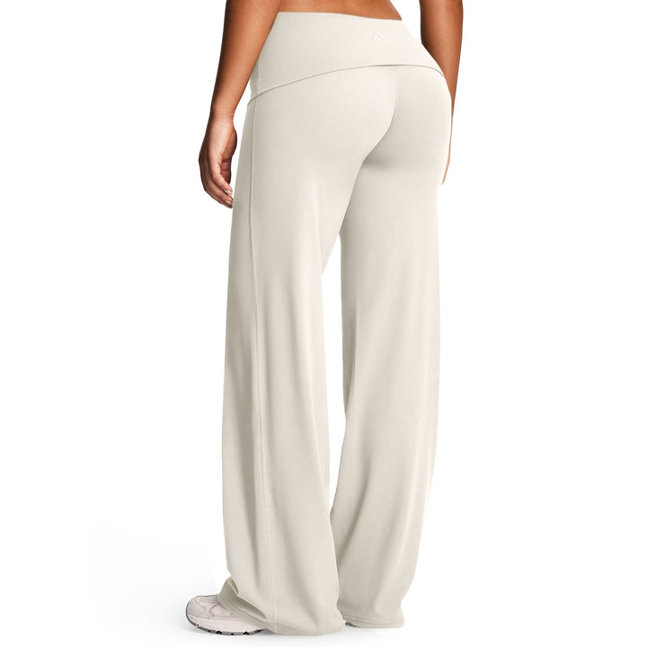Vorti Fold-Over Wide Leg Bottoms 33