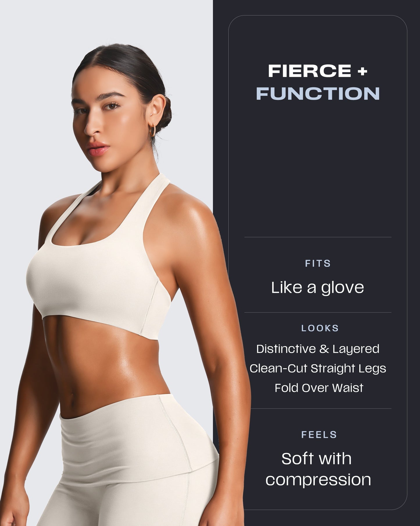 Vorti Fold-Over Wide Leg Bottoms 33"