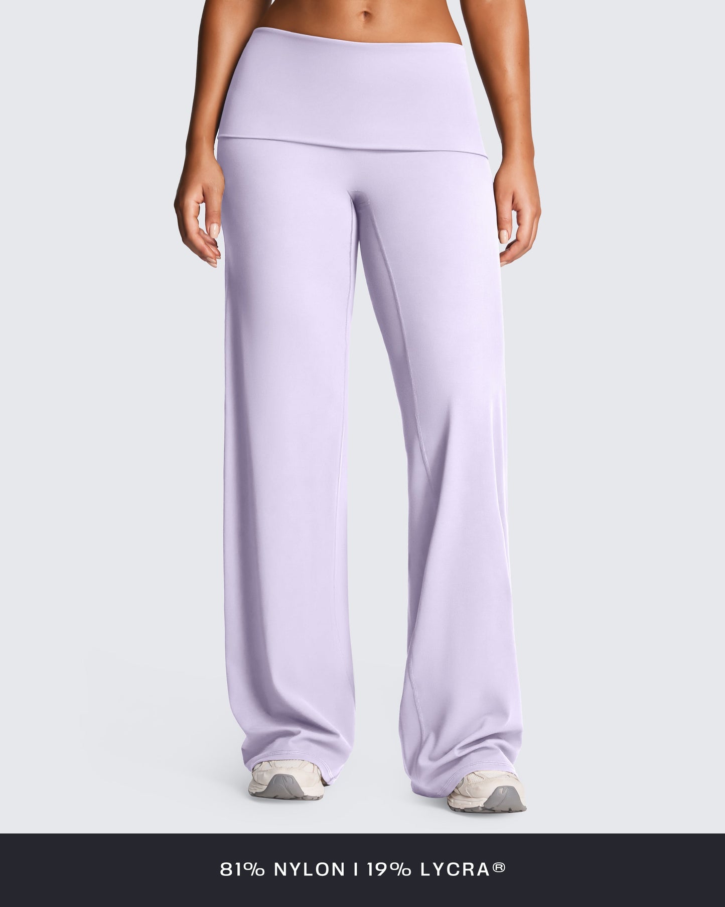 Vorti Fold-Over Wide Leg Bottoms 33"