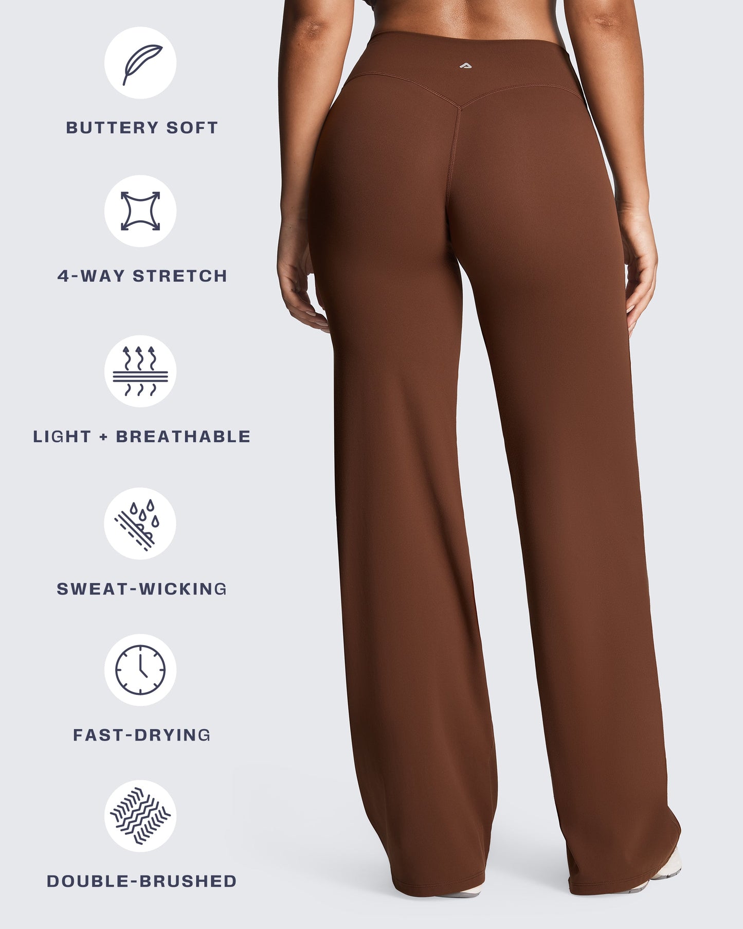 Vorti Essential Wide Leg Pants 33''
