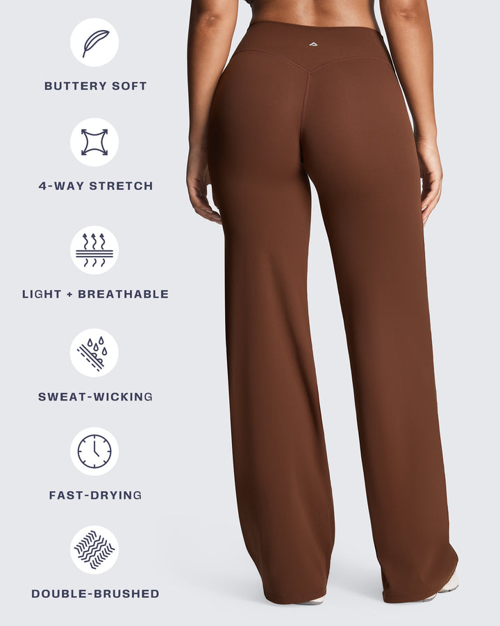 Vorti Essential Wide Leg Pants 33