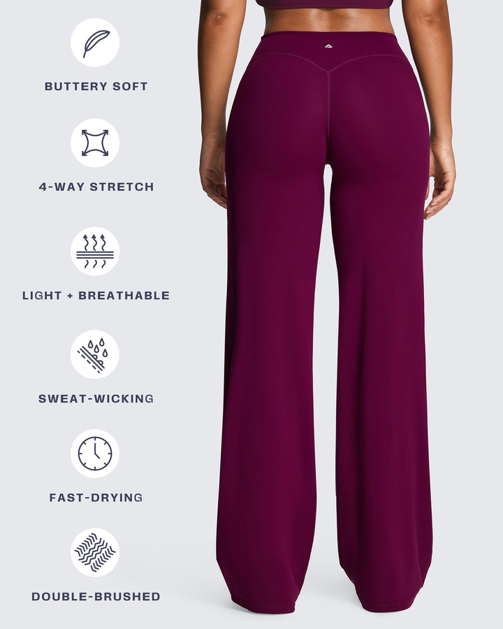 Vorti Essential Wide Leg Pants 33