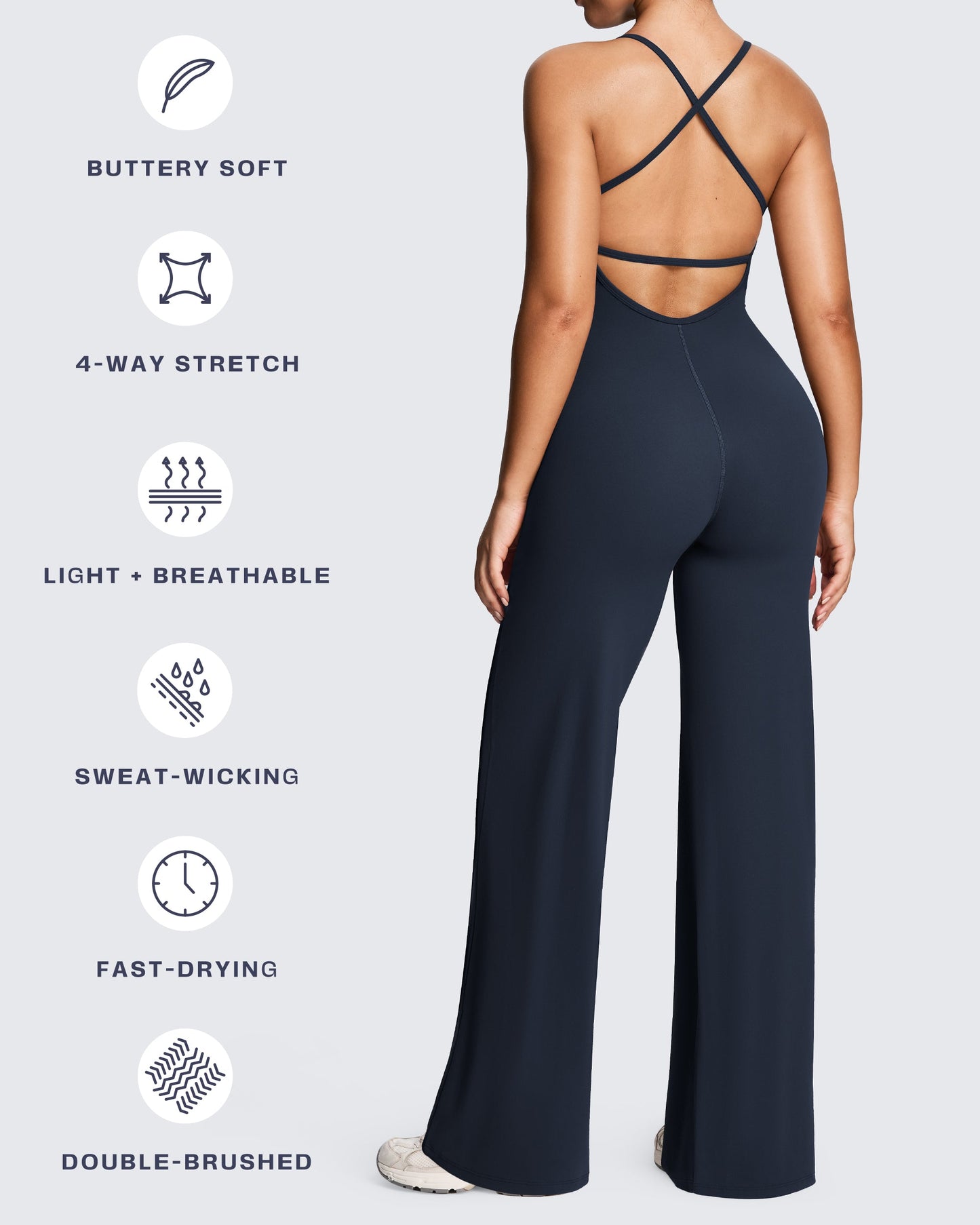 Vorti Straight Leg Jumpsuit