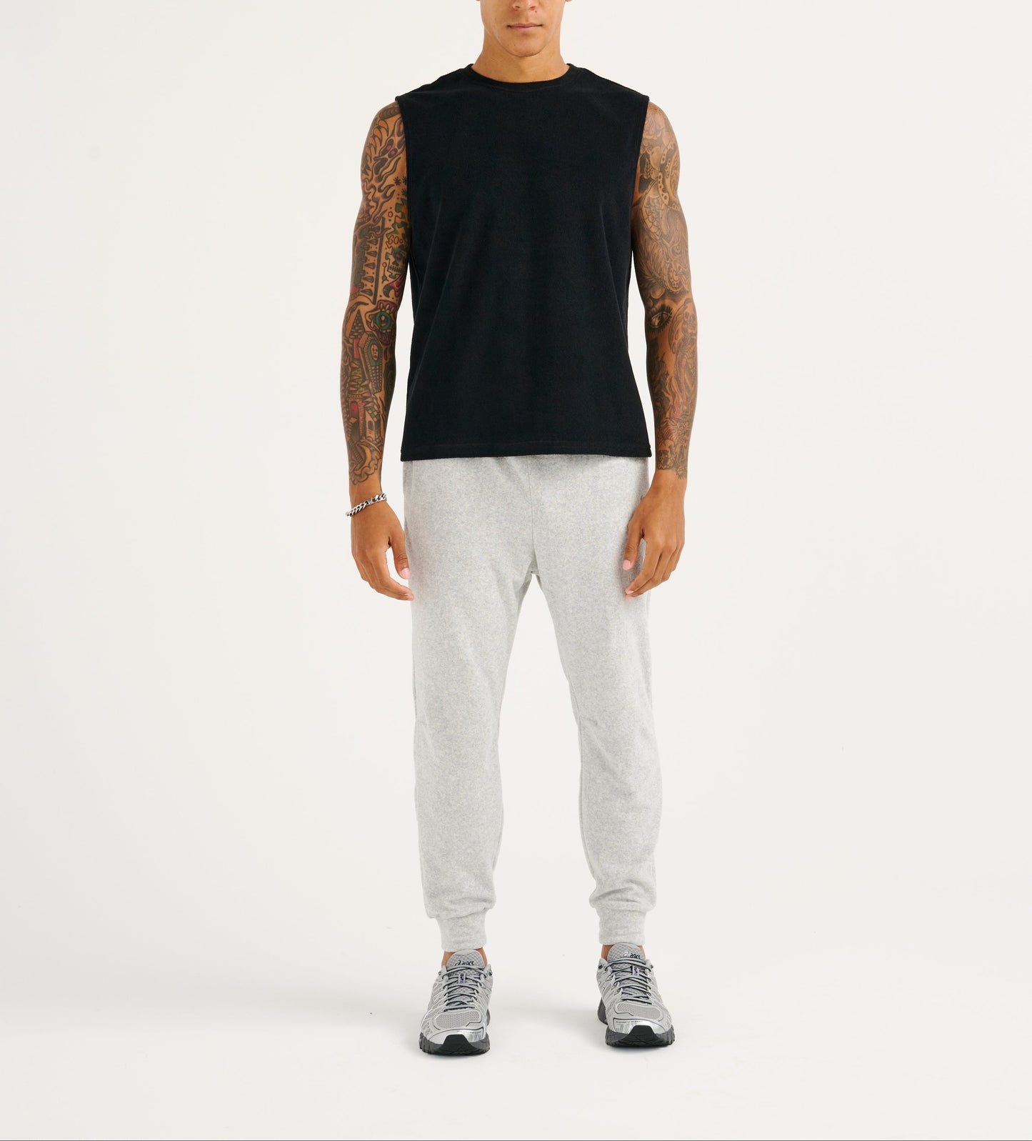 Terry Singlet - Black