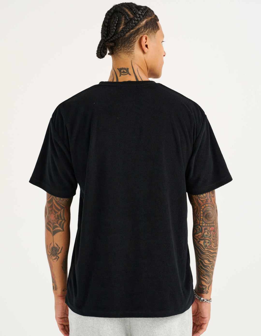 Vorti Terry Tee - Black