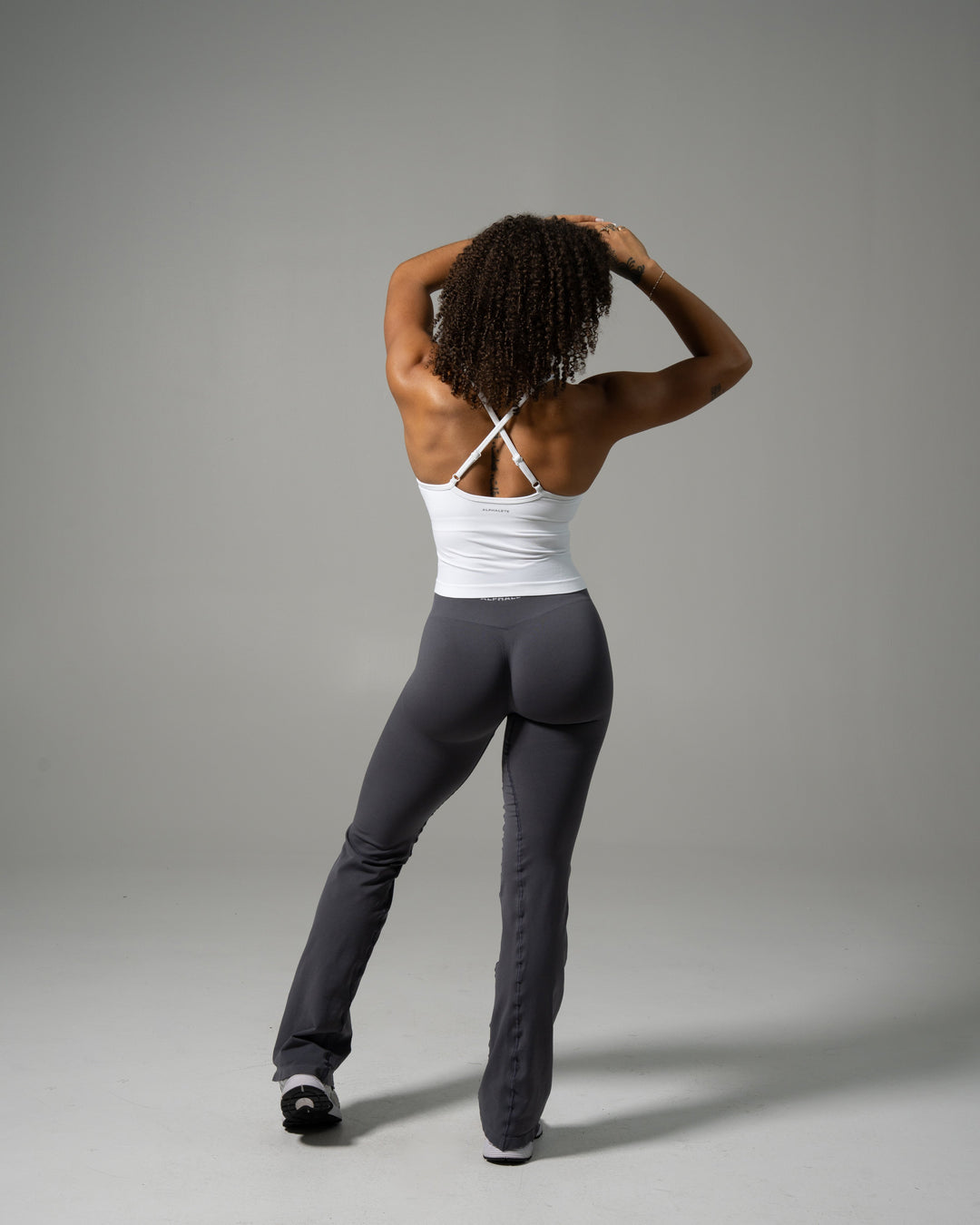 Vorti Pump Mid Rise Flared Pant - Thunderstorm