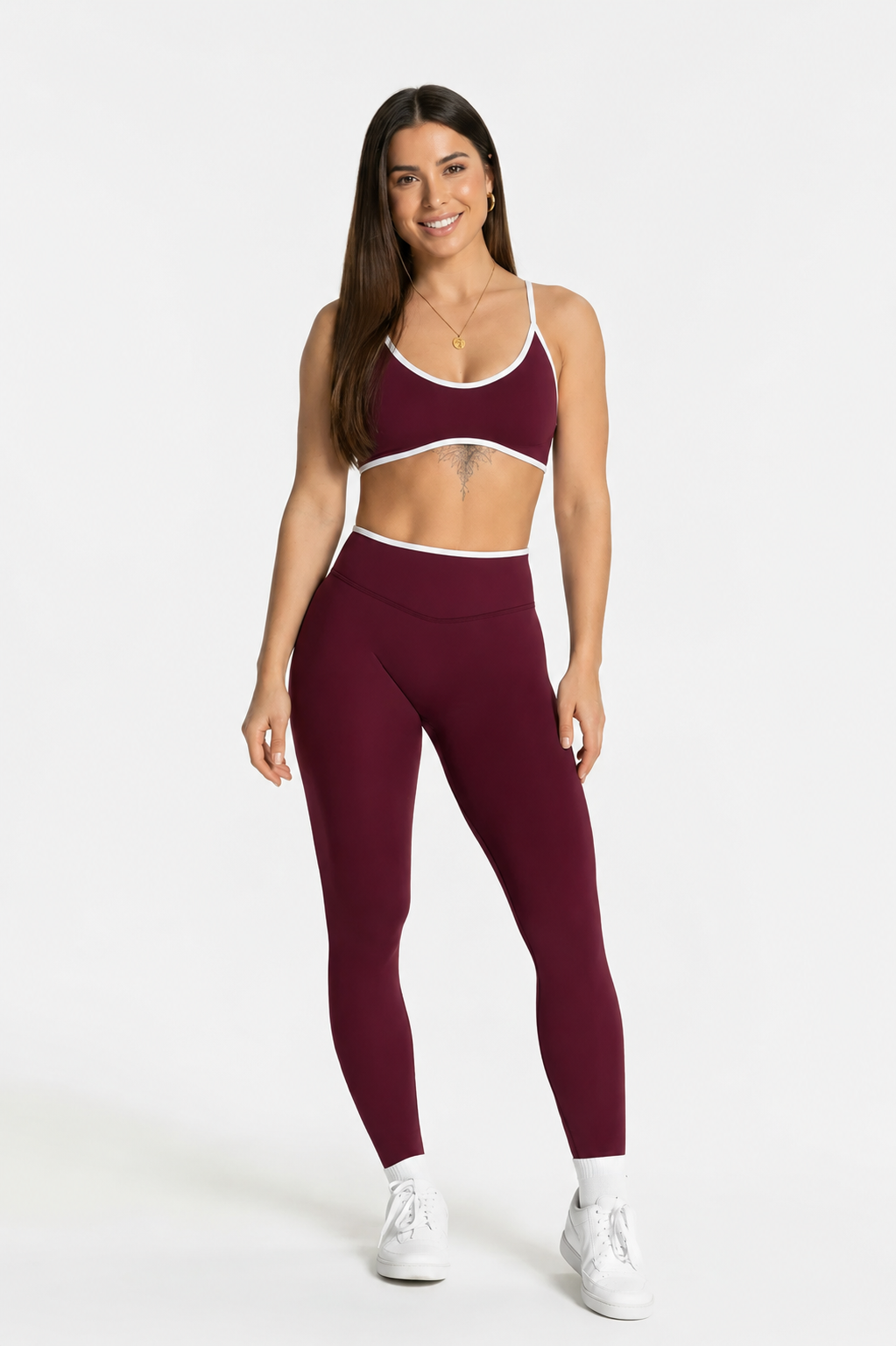 Conjunto Seamless Yoga Mujer Top y Leggings