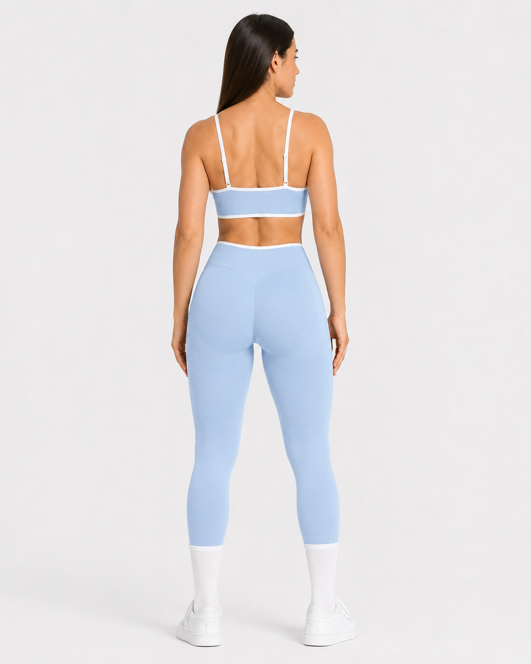 Conjunto Seamless Yoga Mujer Top y Leggings