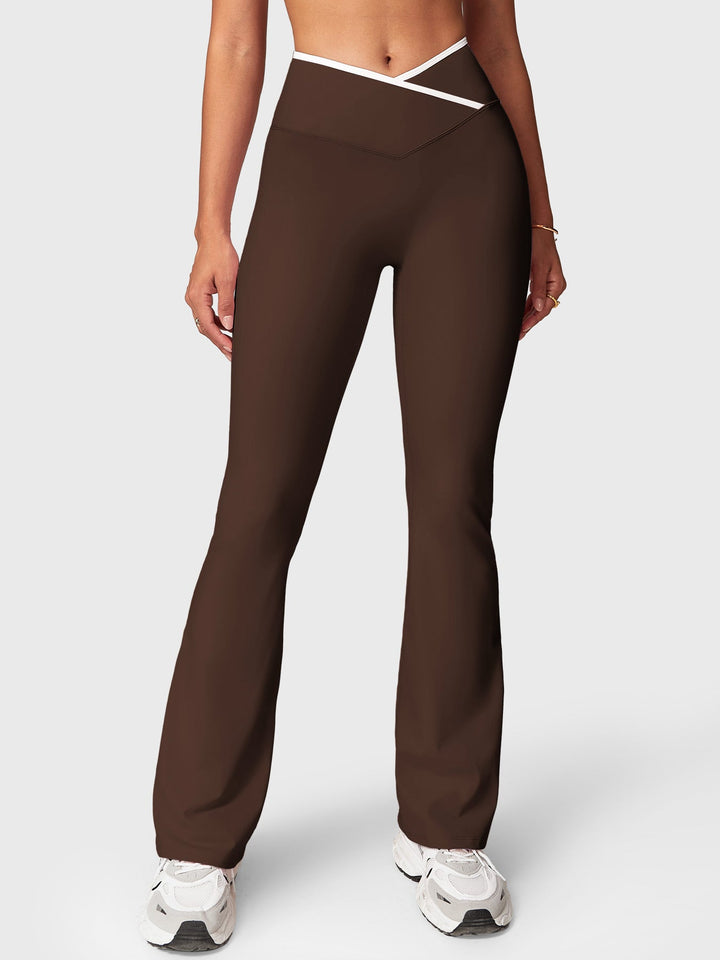 Vorti  Kevie Trim Flare Leggings
