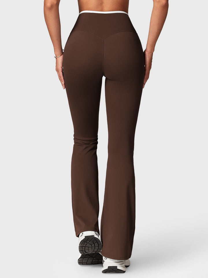 Vorti  Kevie Trim Flare Leggings