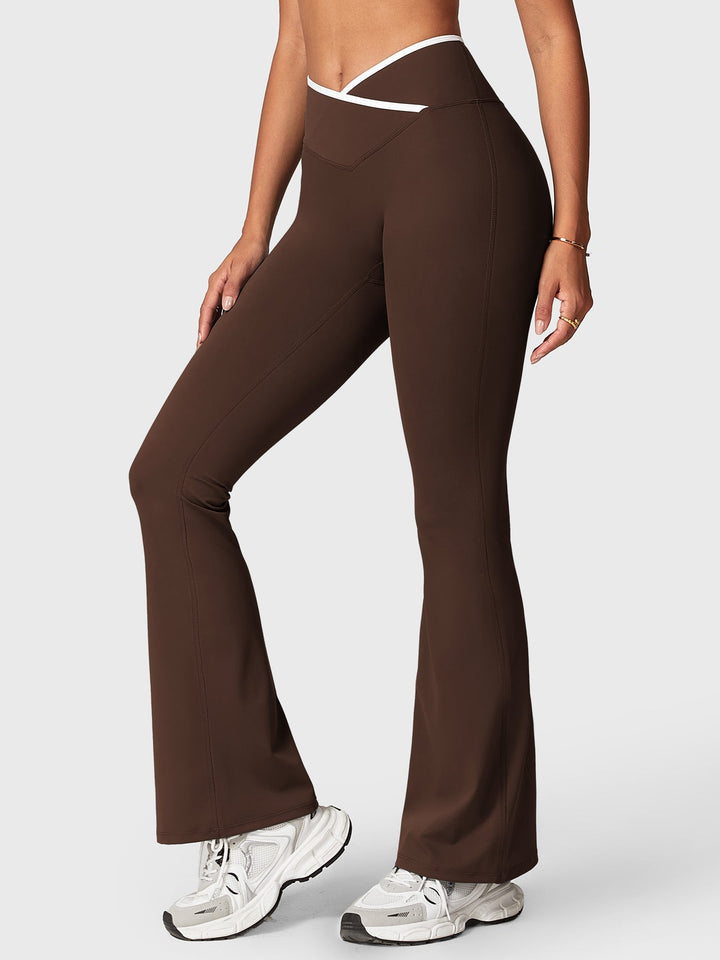 Vorti  Kevie Trim Flare Leggings