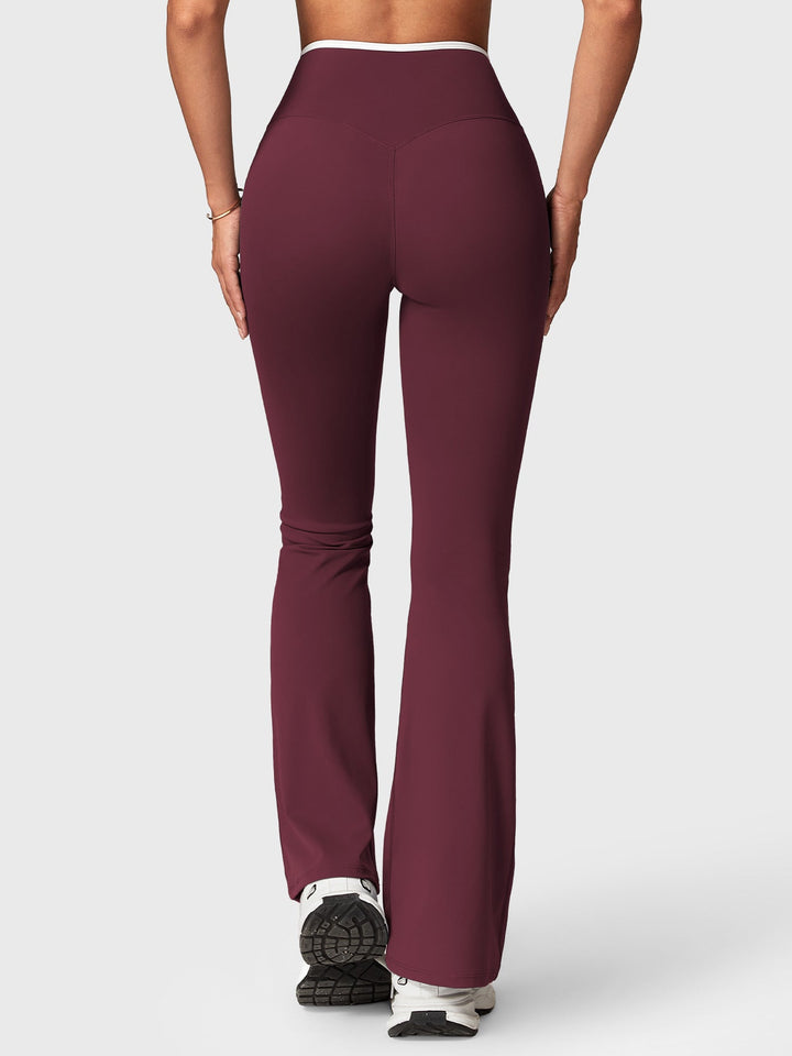 Vorti  Kevie Trim Flare Leggings
