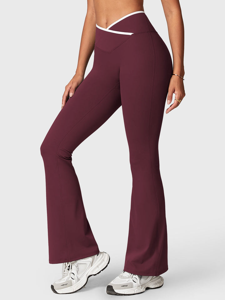 Vorti  Kevie Trim Flare Leggings