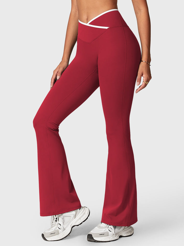 Vorti  Kevie Trim Flare Leggings