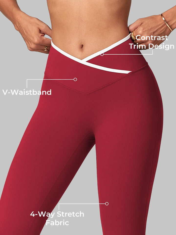 Vorti  Kevie Trim Flare Leggings