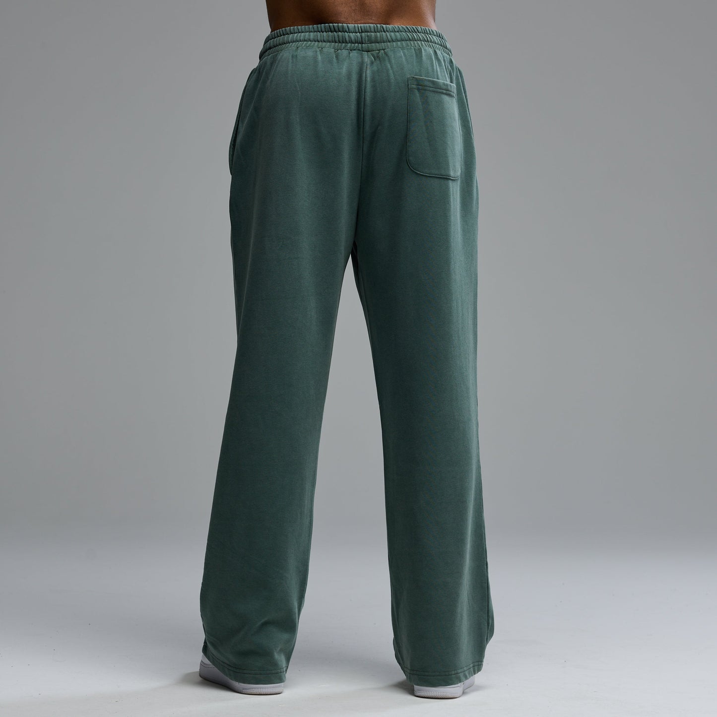 Vorti Washed Straight Leg Pants – Sage