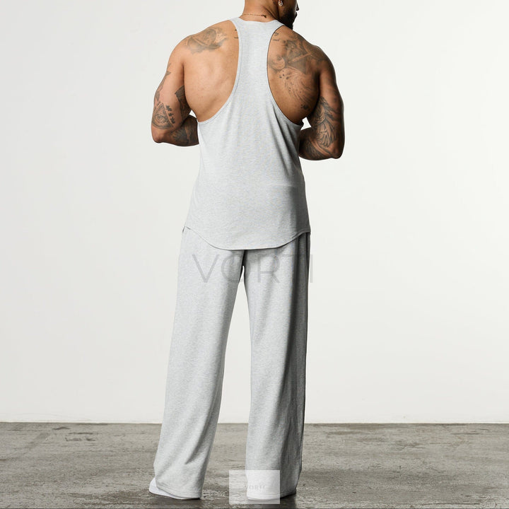 Vorti Heritage And Strength Grey Straight Leg Sweatpants