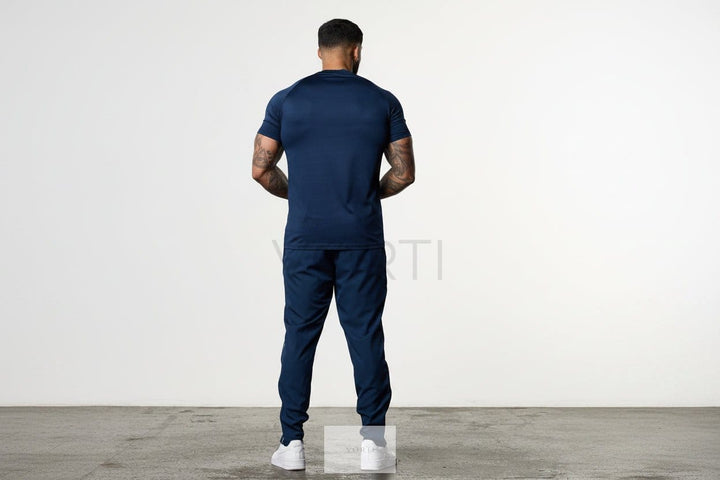 Vorti Navy Performance Woven Sweatpants