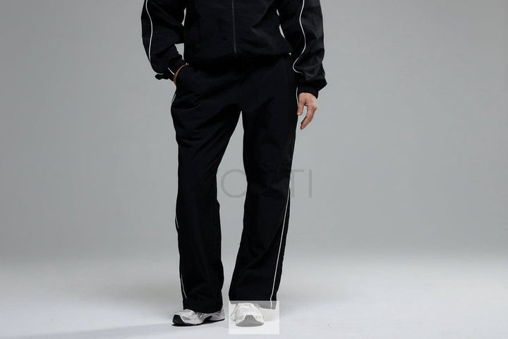 Vorti Nylon Tracksuit Black Pants