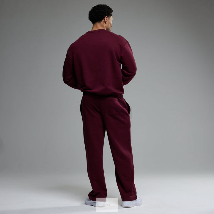 Vorti Oxblood Red Sweatshirt
