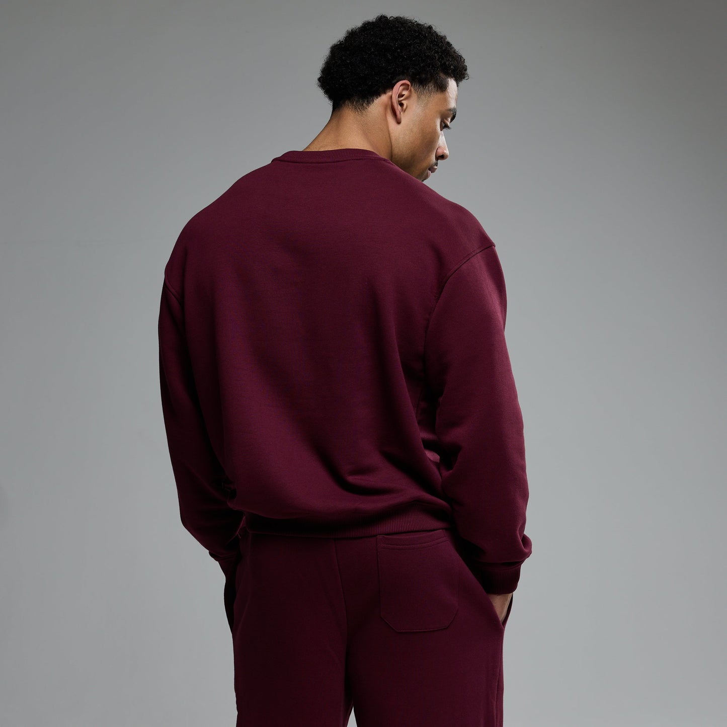 CAMISOLA MONOGRAMA VERMELHO OXBLOOD