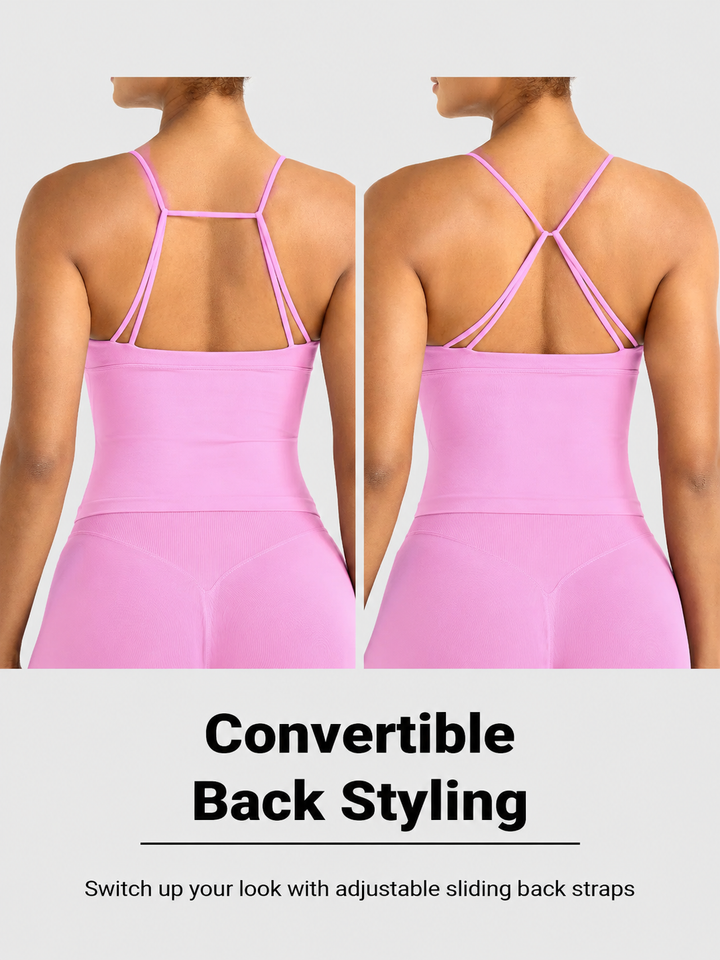 Vorti Vinianna Strappy Back Longline Tank